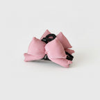 Pink Bow Hair Claw Clip – hair accessories (view 1)