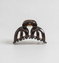 Glossy Hair Claw Clip - Large Burgundy Pumpkin Claw Clip 9cm – hair accessories (view 1)