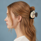 Artist Palette Brown Hair Claw Clip – hair accessories (view 3)