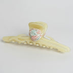 Pearl Shell Translucent Hair Claw - 12cm