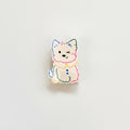 Colorful Rainbow Kitty Hair Claw Clip – hair accessories (view 1)