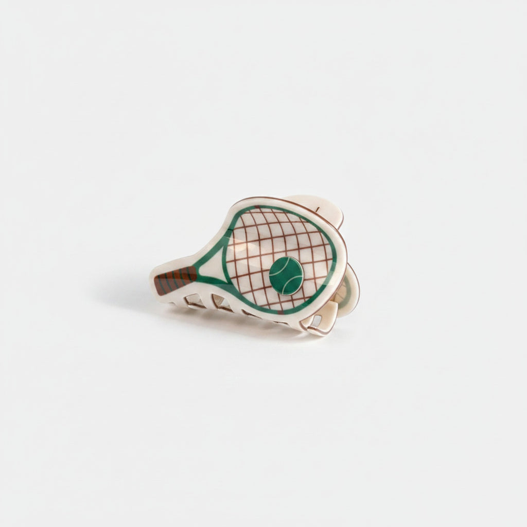 Tennis Racket Hair Claw Clips Pair – hair accessories (view 1)