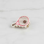 Tennis Racket Pink Hair Claw Clip – hair accessories (view 3)