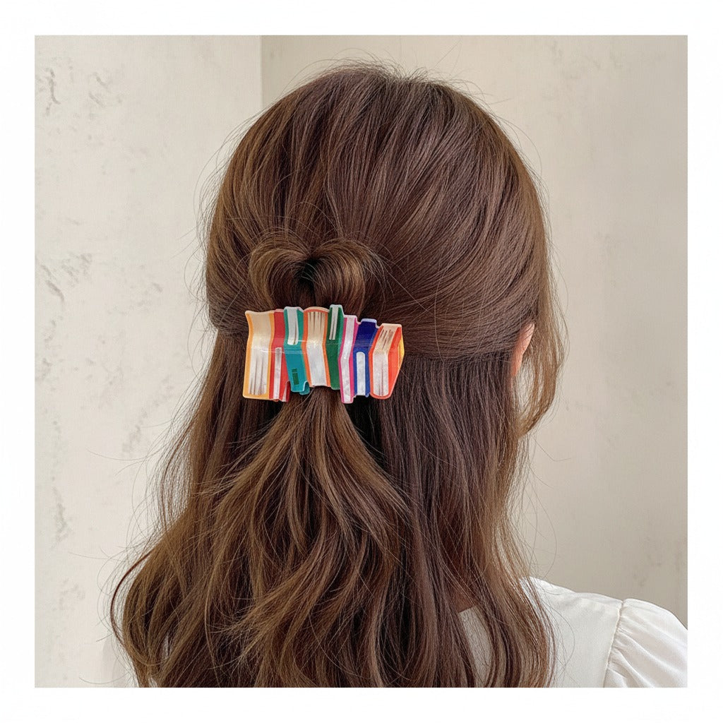 Hair Claws Set Pack - Orange – hair accessories (view 3)