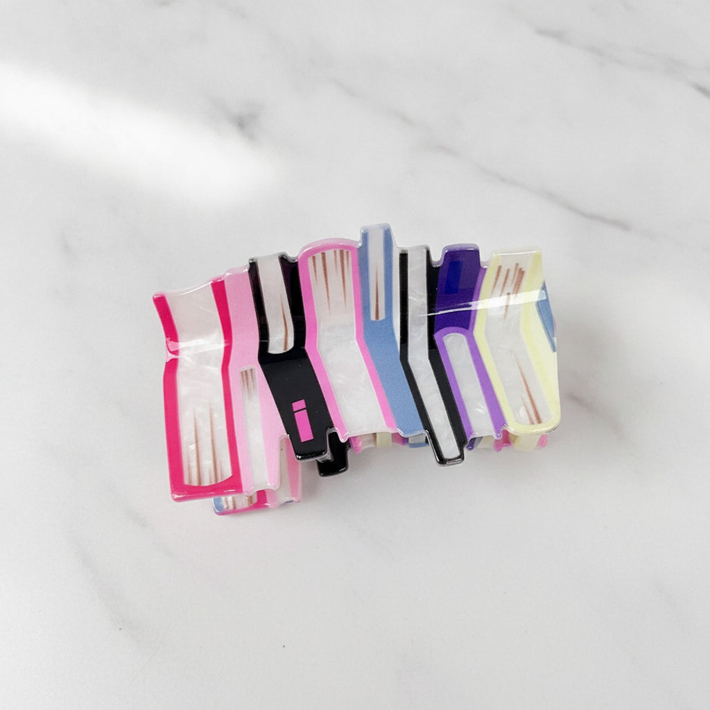 Hair Claws Set Pack - Magenta