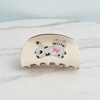 Cute Cat Hair Claw With Pink Bow – hair accessories (view 2)