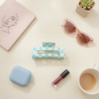 Hair Claw Clip - Grid - 10.5cm – hair accessories (view 3)