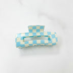 Hair Claw Clip - Grid - 10.5cm