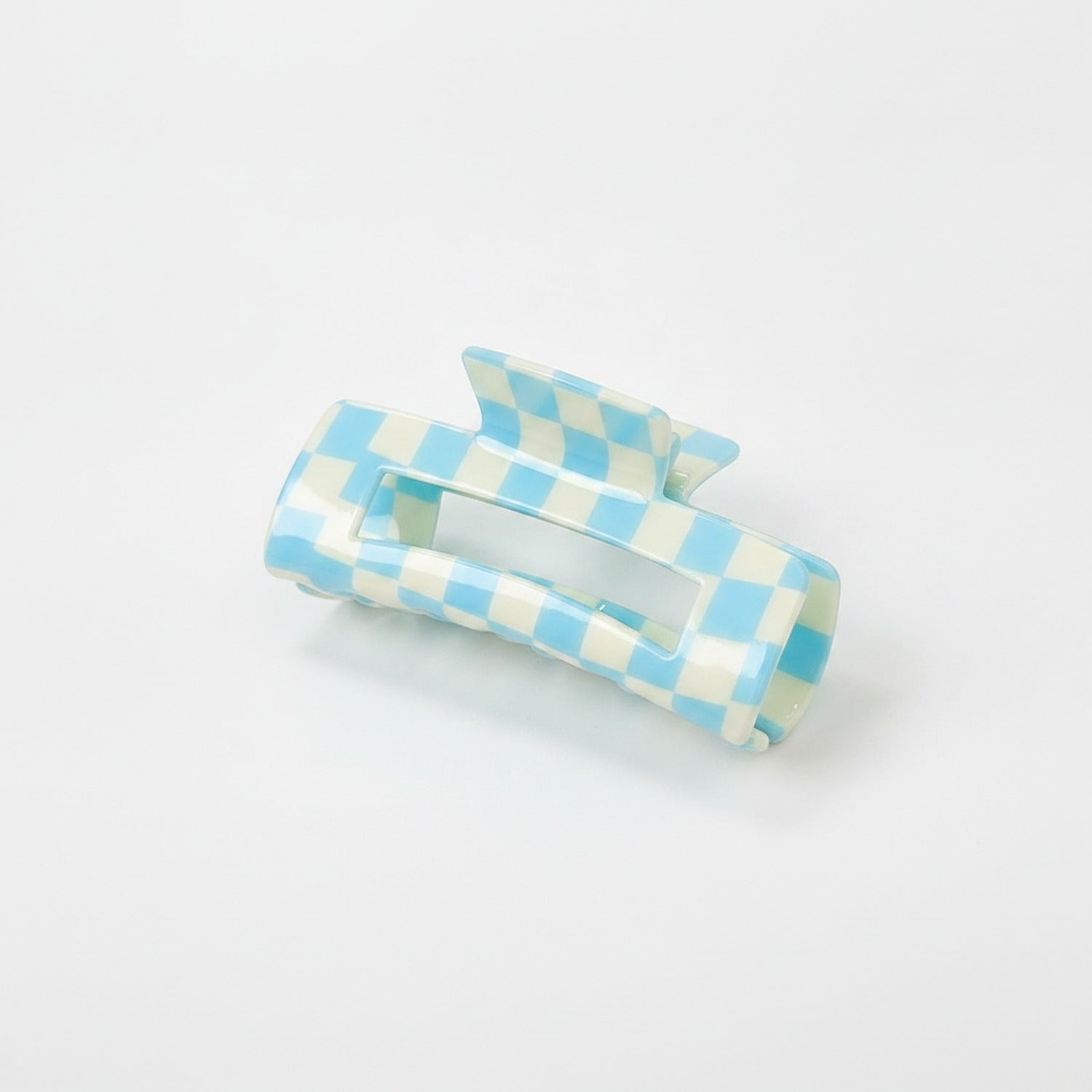 Hair Claw Clip - Grid - 10.5cm