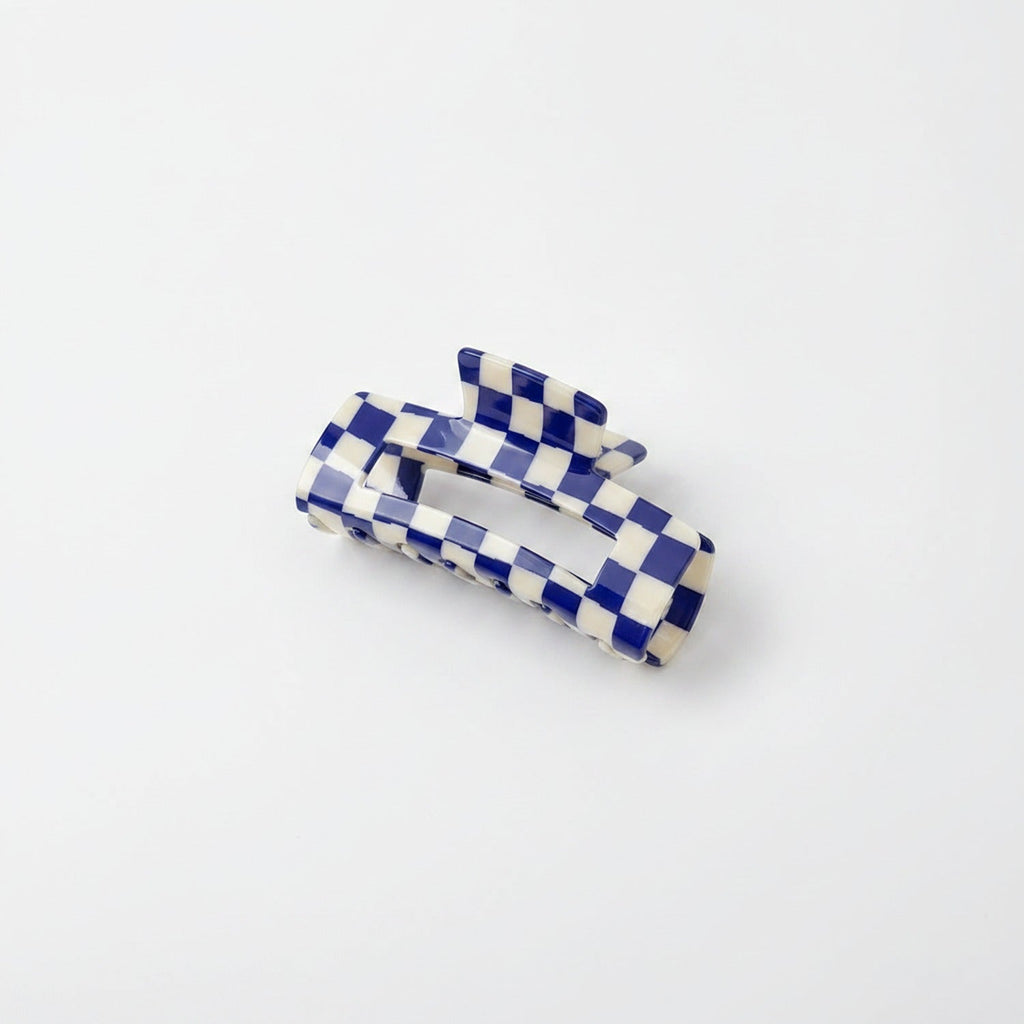 Hair Claw Clip - Navy Large 10.5cm