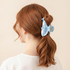 Blue Dolphin Translucent Hair Claw Clip – hair accessories (view 2)