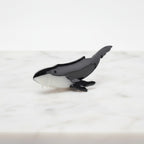 Whale Black White Enamel Hair Claw – hair accessories (view 3)