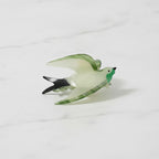 Glass Hummingbird Hair Claw Clip - Green – hair accessories (view 3)