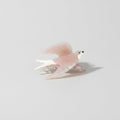 Glass Hummingbird Hair Claw Clip - Pink
