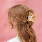 Tiger Animal Claw Hair Clip - Yellow Tiger