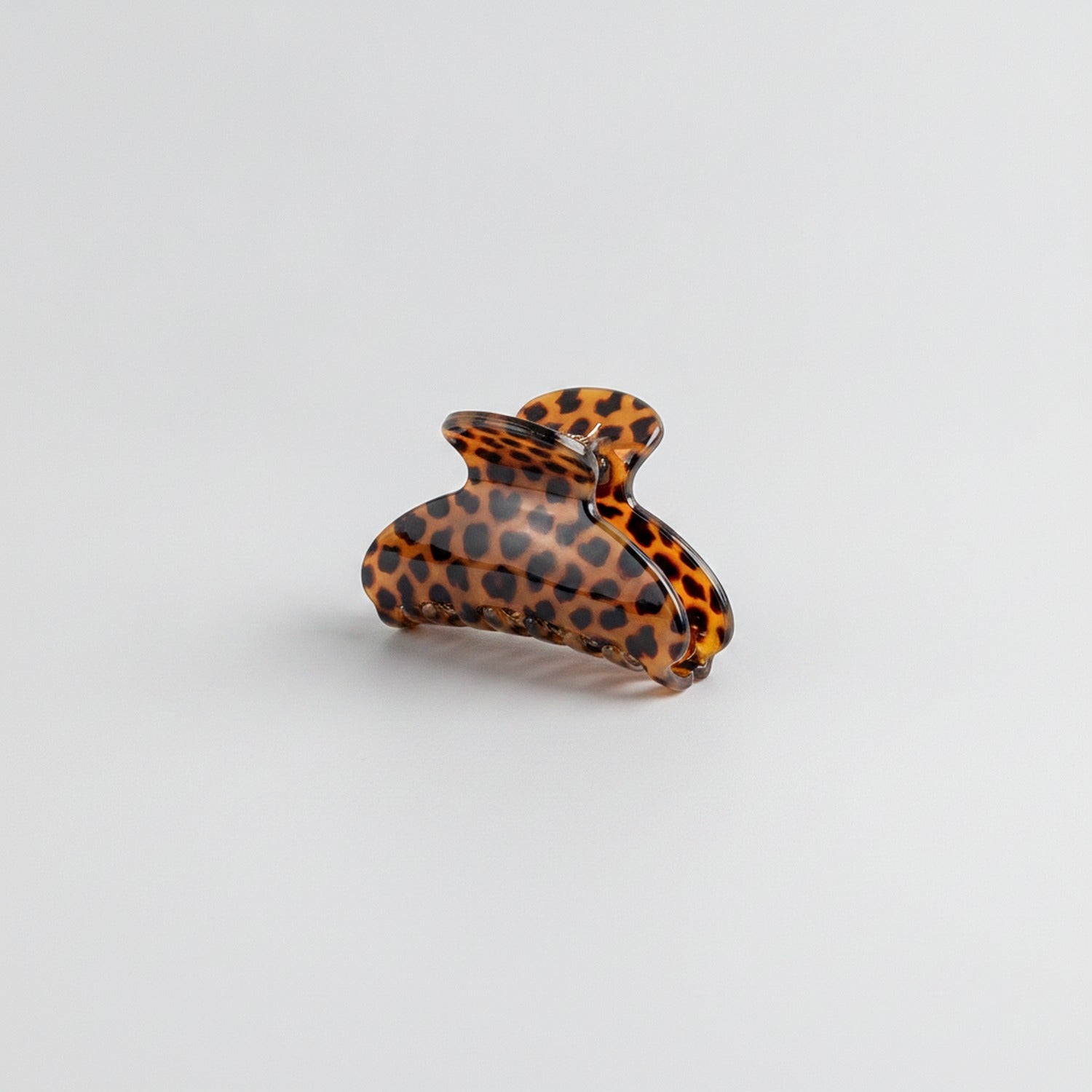 Tortoiseshell Leopard Print Hair Claw Clip