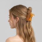 Lion Head Hair Claw Clip Gold – hair accessories (view 2)