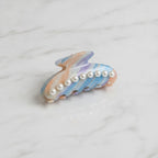 Pearl Hair Claw Clip - Pearl Rainbow Stripe – hair accessories (view 3)