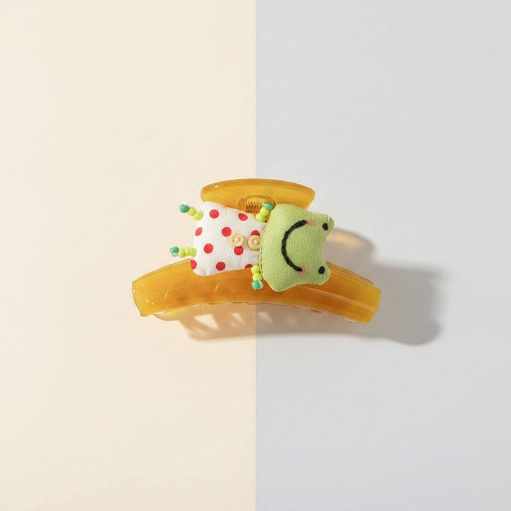 Cute Frog Hair Claw Clip – hair accessories (view 1)