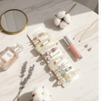 Pearl Beaded Hair Clips Set Gold Tone – hair accessories (view 2)