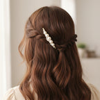 Pearl Hair Clips Set Gold Minimalist