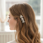 Pearl & Rhinestone Hair Clips Set