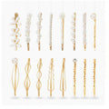 Pearl & Rhinestone Hair Clips Set – hair accessories (view 1)