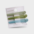 Translucent Resin Hair Clips Set