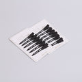 Black Minimalist Hair Clips Set Ten Piece – hair accessories (view 1)