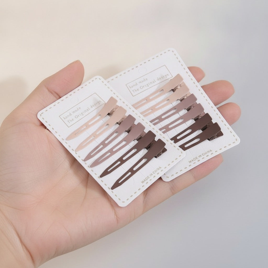 Matte Hair Clip Set – hair accessories (view 3)