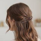 Minimalist Alligator Hair Clips Set, Earth Tones