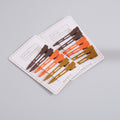 Minimalist Snap Hair Clips Neutral Tone Set