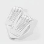 Minimalist Clear Acrylic Hair Pins Set