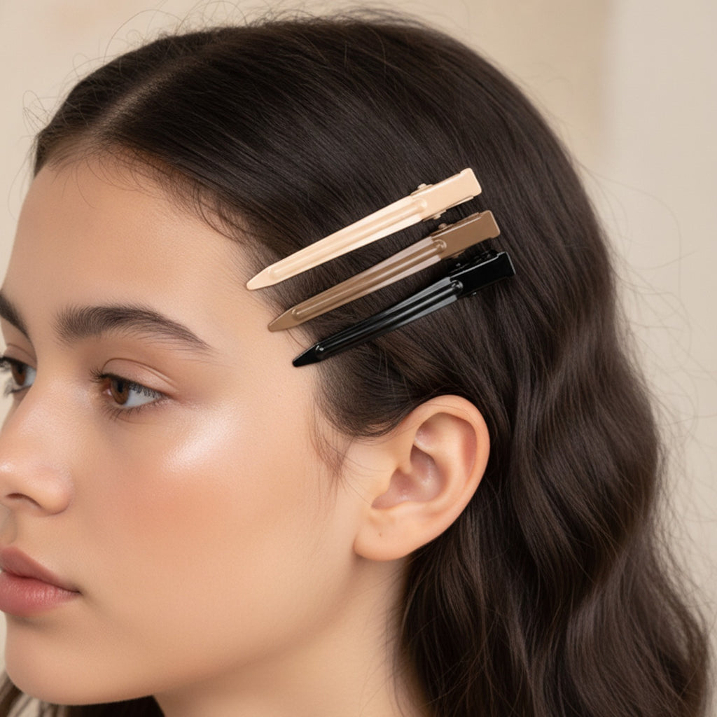 Shi Chen Hair Clip Trio Three-Shade Set – hair accessories (view 3)