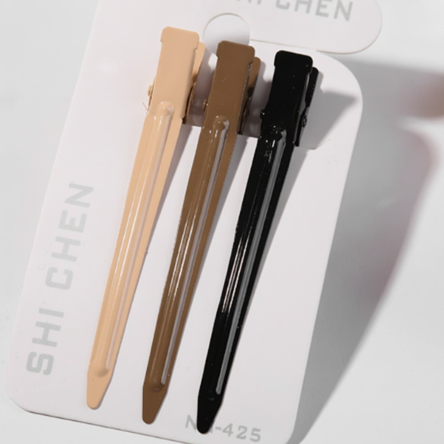 Shi Chen Hair Clip Trio Three-Shade Set