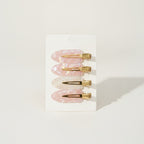 Iridescent Oval Hair Clip Set – hair accessories (view 1)