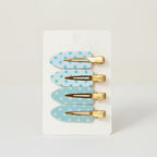 4-Piece Polka Dot Hairpin Set – hair accessories (view 1)