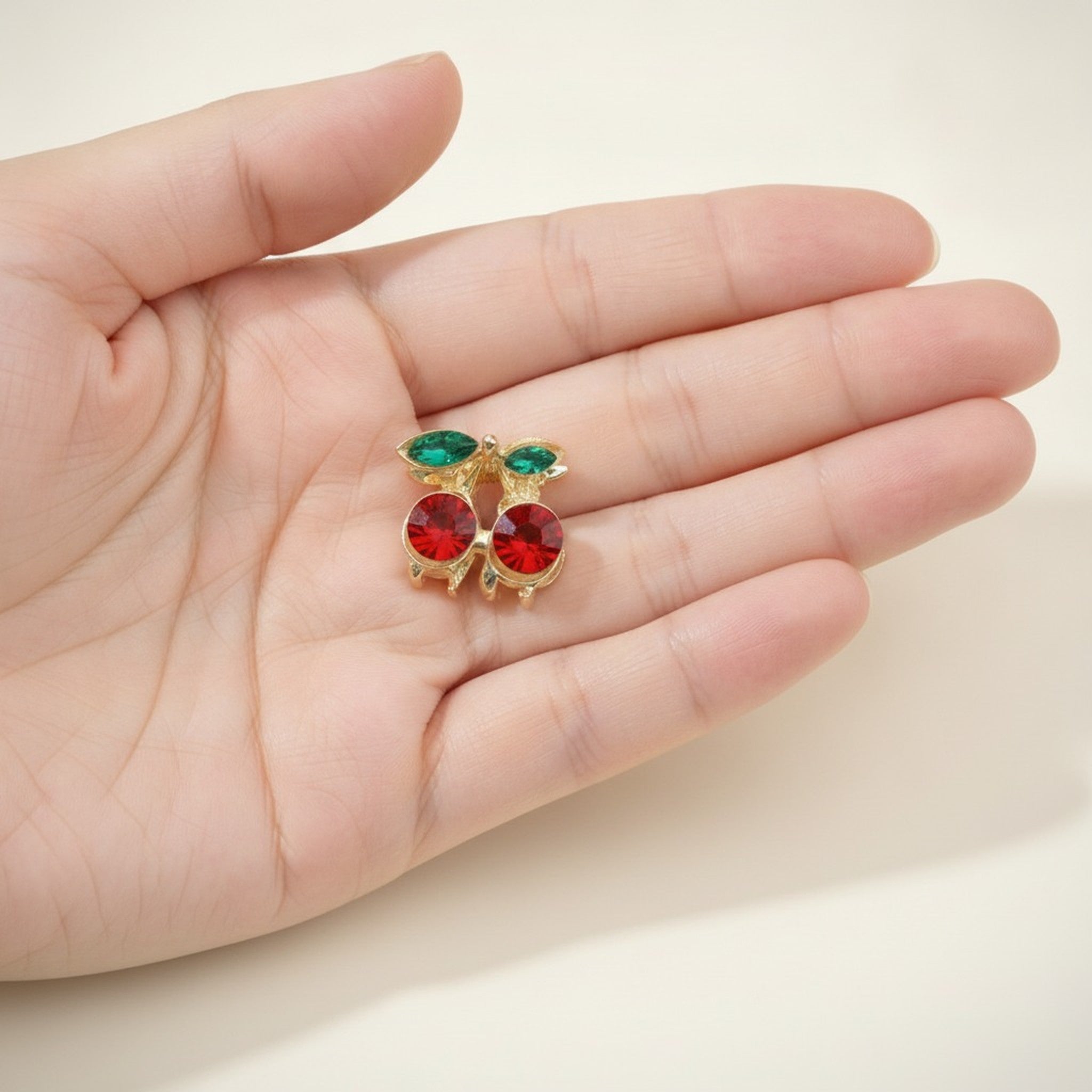 Crystal Cherry Hair Clip – hair accessories (view 5)