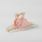 Cute Bear Charm Clear Acrylic Hair Claw – hair accessories (view 1)