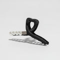 Black Pearl Beaded Hair Claw Clip – hair accessories (view 1)