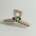 Smiley Face Hair Claw Clip Charm – hair accessories (view 1)
