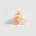 Citrus Slice Peach Pearl Hair Claw – hair accessories (view 1)
