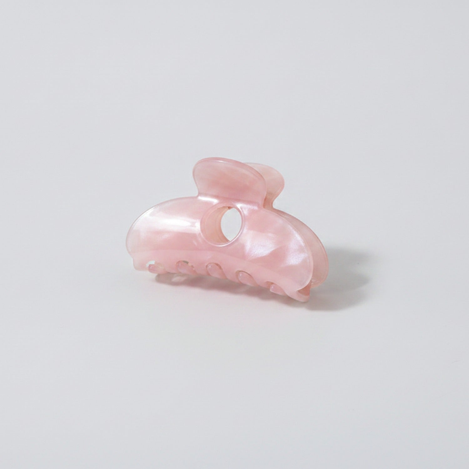 Flower Translucent Hair Claw Clip - Soft Pink Flower Claw Clip