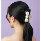 Pearl Butterfly Hair Claw Clip – hair accessories (view 3)