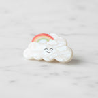 Cloud Pearl Hair Claw Clip - Rainbow 8cm – hair accessories (view 3)