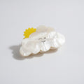 Cloud Pearl Hair Claw Clip - Sun Style - 8cm