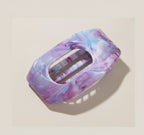 Marble Hair Claw Clip - #8 Deep Purple Marble – hair accessories (view 1)