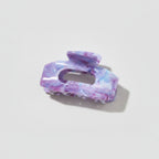 Marble Hair Claw Clip - #8 Deep Purple Marble
