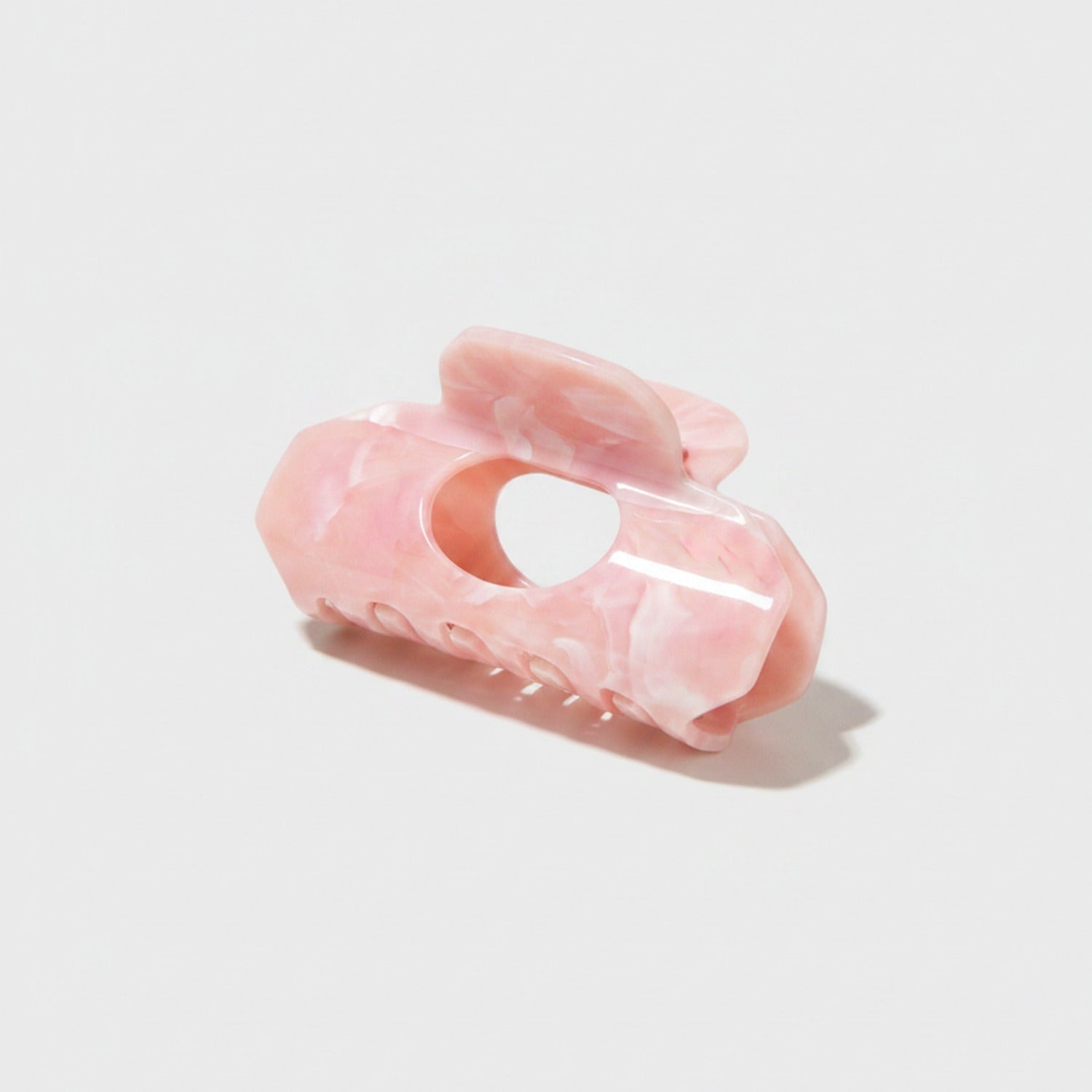 Marble Hair Claw Clip - #6 - Marble Texture