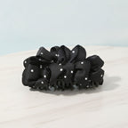 Pearl Hair Claw Clip - Black Polka Dot #2